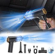 Suncoda Vacuum Cleaner, Cleaning Supplies Car Vacuum Cleaner Suction Power Household Brushless Small Portable Car Wireless Temperature Control Energy Saving Multiple Modes