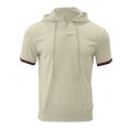 thumbnail image 4 of Birdeem Chemise pour Hommes, Manches Courtes, à Capuche, Décontractée, Sportive, 4 of 12