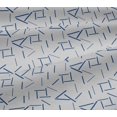 thumbnail image 5 of oneOone Viscose Jersey Fabric Line Geometric Printed Fabric 1 Yard 60 Inch Wide, 5 of 5