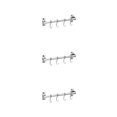 thumbnail image 2 of maskred Efficient And Organized Kitchen Rack Tools Easy To Install Rust-resistant Kitchen Utensils Rack Single pole+30cm+4 3Set, 2 of 6