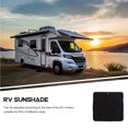 thumbnail image 2 of 1 Set Camper Blind Rv Curtains Rv Vent Shade Rv Sun Protection Rv Door Shade Rv Roof Vent Cover Rv Ventilation Cover Rv Accessory For Inside, 2 of 9
