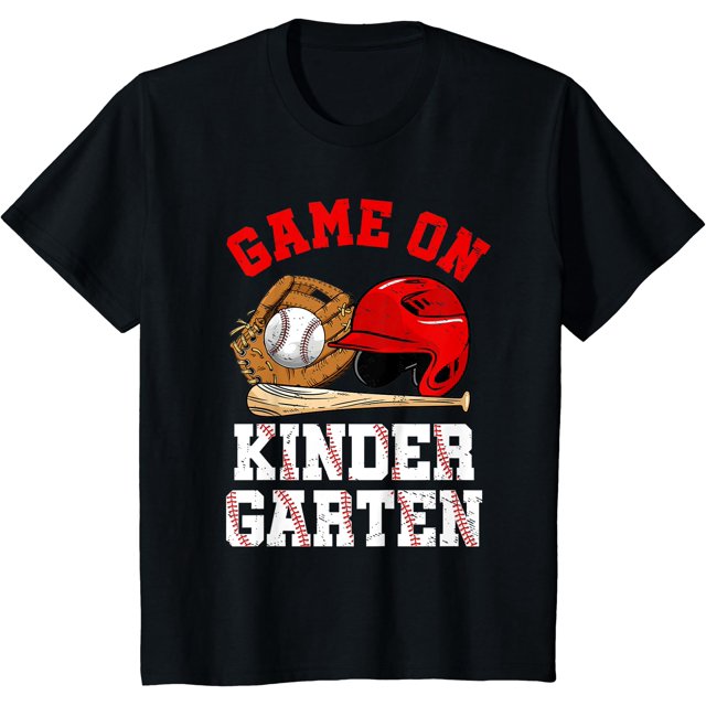 T-Shirt Garçon Enfant Jeu en Maternelle Football Rentrée Scolaire - comme sur l'Image - 3TG