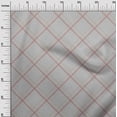 thumbnail image 2 of oneOone Polyester Lycra Fabric Tartan Check Printed Fabric 1 Yard 56 Inch Wide, 2 of 4