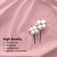 thumbnail image 5 of RUVANTI 100% Cotton Queen Sheets, Percale Queen Sheet Set, Bridal Rose, 5 of 5