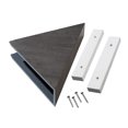thumbnail image 1 of Palisade Vinyl Waterproof Corner Shower Shelf Ashen Slate, 1 of 7