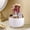 White, variant on Staron Makeup Brush Holder Organizer (White), 360° Rotating Makeup Brush Organizer, 5 Slot Make up Brushes Makeup Organizer for Cosmetics, Nail Polish
