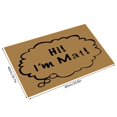 thumbnail image 3 of Entryway Floor Mats Heavy Duty Front Welcome matt Washable Low-Profile Inside Entry Doormats for Home Entrance Indoor/Outdoor, Pets & Dogs, Outside Back Patio Floor Entry, 3 of 8