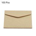 thumbnail image 3 of Unique Bargains Blank Mini Envelopes, Storage Card Holder, Brown, 100 Count, 100 Pack, 3 of 6