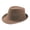 Khaki, variant on Men and Women Unisex British Style Solid Color Fedora Hat Sun Hat Hats Men Father's Day Gifts White Free Size