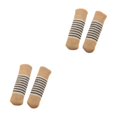 thumbnail image 2 of Redempat 24pcs/set Knitted Chair Leg Socks Reliable Protection For Furniture Non Slip Furniture Pads Caps Set Polyester Premium style 10 2Set, 2 of 6
