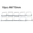 thumbnail image 1 of Heavy Duty Trailer Coupler Hitch Pin Lock 6mm x 70mm Towing Shaft Lock Pin, 1 of 9