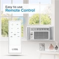 thumbnail image 4 of Commercial Cool Air Conditioner 12,000 BTU with Remote Control and Adjustable Thermostat, Air Conditioner Window Unit up to 550 Sq. Ft. with Electronic Controls & Digital Display, Window AC Unit with, 4 of 8