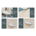 thumbnail image 3 of Commode de Chevet Mobile, Base Stable Scellée contre les Odeurs, Forte Capacité de Charge, Toilette Portable pour Adultes pour Activités Extérieures, 3 of 7