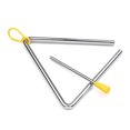 thumbnail image 4 of Amdohai 6 Inch Triangle Bell Triangolo with Metal Mallet Idiophone, 4 of 8