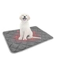 thumbnail image 3 of Milaget Self Heating Pets Pad Cat Dog Cage Soft Self Warming Mat for Kitty Puppy Animals Gray 40x50cm, 3 of 7