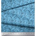 thumbnail image 3 of Soimoi Moss Georgette Fabric Swirl Abstract Print Fabric by the Yard 42 Inch Wide, 3 of 3