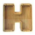 thumbnail image 1 of Boîte de Rangement en Bois pour Lettres Anglaises, Verre Transparent, 1 of 6
