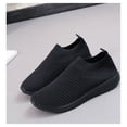 thumbnail image 4 of Kcodviy Chaussures de Course Semelles en Maille Travail Femmes Amorti Maximal Espadrilles Larges Extérieur Femmes Espadrilles à Enfiler Patins à Roulettes pour Femmes Chaussures de Sport Confortables Décontractées Espadrilles de Gymnastique pour Femmes Chaussure pour Femme, 4 of 7