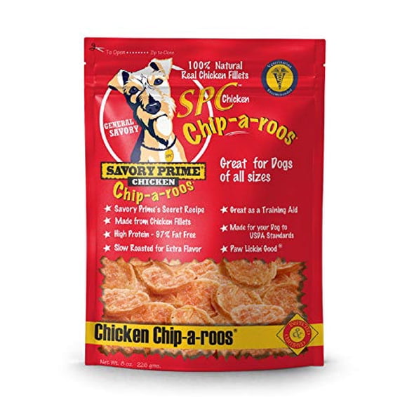 Savory Prime Chicken Chip-A-Roos Dog Treat