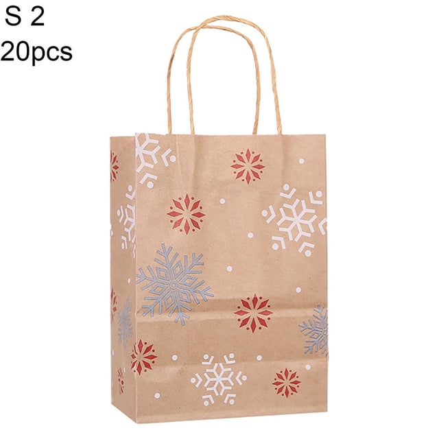 Packing Bag Packing Bag Christmas Stand-up Snowflake Santa Claus Gift Bag for Christmas