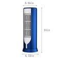 thumbnail image 3 of Vertical Heater for Home Office, Usavan Dual Mode Silent Fan Heater Overheat Protection, 1000W Fast Heating Ceramic Space Heater for Bedroom Living Room, 3 of 7