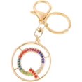 thumbnail image 1 of Letter Keychain,26 Letters A-Z Decorative Letter Keychain,Name Keychain for Women Girls Men Teenager Gift, 1 of 5