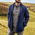 thumbnail image 1 of Manteau à Imprimé Géométrique Style Ethnique Automne Mode pour Hommes, 1 of 3