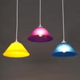 thumbnail image 4 of Milaget Suspension Moderne en Forme de Cône Abat-Jour Lustre Jaune, 4 of 9