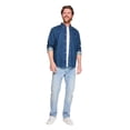 thumbnail image 2 of George Men's Denim Shirt, 2 of 6