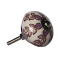 thumbnail image 2 of KNOB-IT VINTAGE HANDPAINTED CERAMIC KNOBS (8 Pack) K000001, 2 of 3