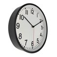 thumbnail image 3 of hometrends Black Contemporary Wall Clock, 3 of 3