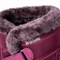 thumbnail image 3 of CEHVOM Women Winter Solid Color Keep Warm Ankle Shoes Plus Velvet Boot Flat Snow Boots, 3 of 4