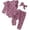 Purple, variant on Zanarzt Baby Christmas Outfit Baby Girl Clothes Outfits Romper Pants Cute Bow Headband Hat Sets for Baby Girls Green,0-3 Months