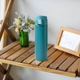 thumbnail image 4 of EGNMCR Tasses Portables et à la Mode Gobelet d'Eau en Acier Inoxydable pour Hommes et Femmes avec Poignée Couvercle à Ressort Gobelet Isotherme Bouteille d'Eau 450 ml, 4 of 6