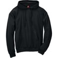 thumbnail image 4 of Hanes Chandail à Capuchon en Molleton EcoSmart pour Hommes, G, Noir, 4 of 4