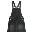 thumbnail image 1 of KIDSCOOL SPACE Jupe pour Petites Filles, Robe Salopette d'Été en Denim Doux et Extensible, 1 of 5