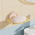 thumbnail image 5 of RKSTN Soap Container Candy Color Suction Cup Soap Box No Hole Bathroom Bathroom Soap Boxes Dopamine Style Wall Mounted Soap Boxes Organization and Storage, 5 of 5