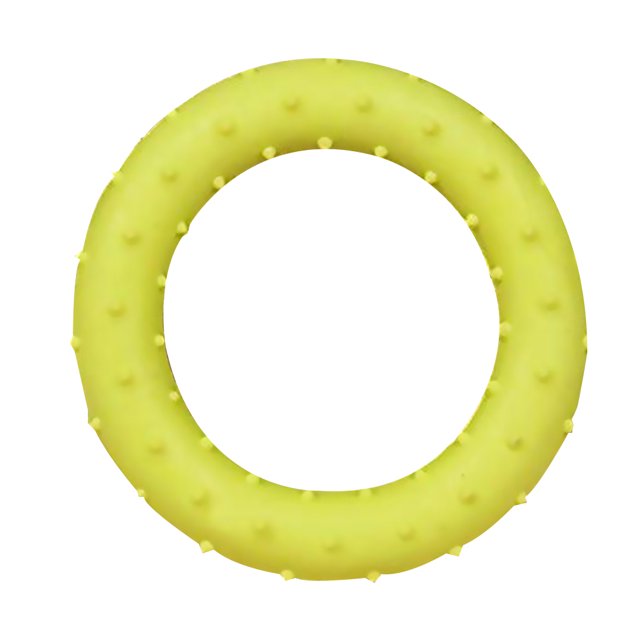 crativent Random Color Pet Dog Toys Rubber Clean Teeth Chew Training Interactive Toy N 1pcs 1Set