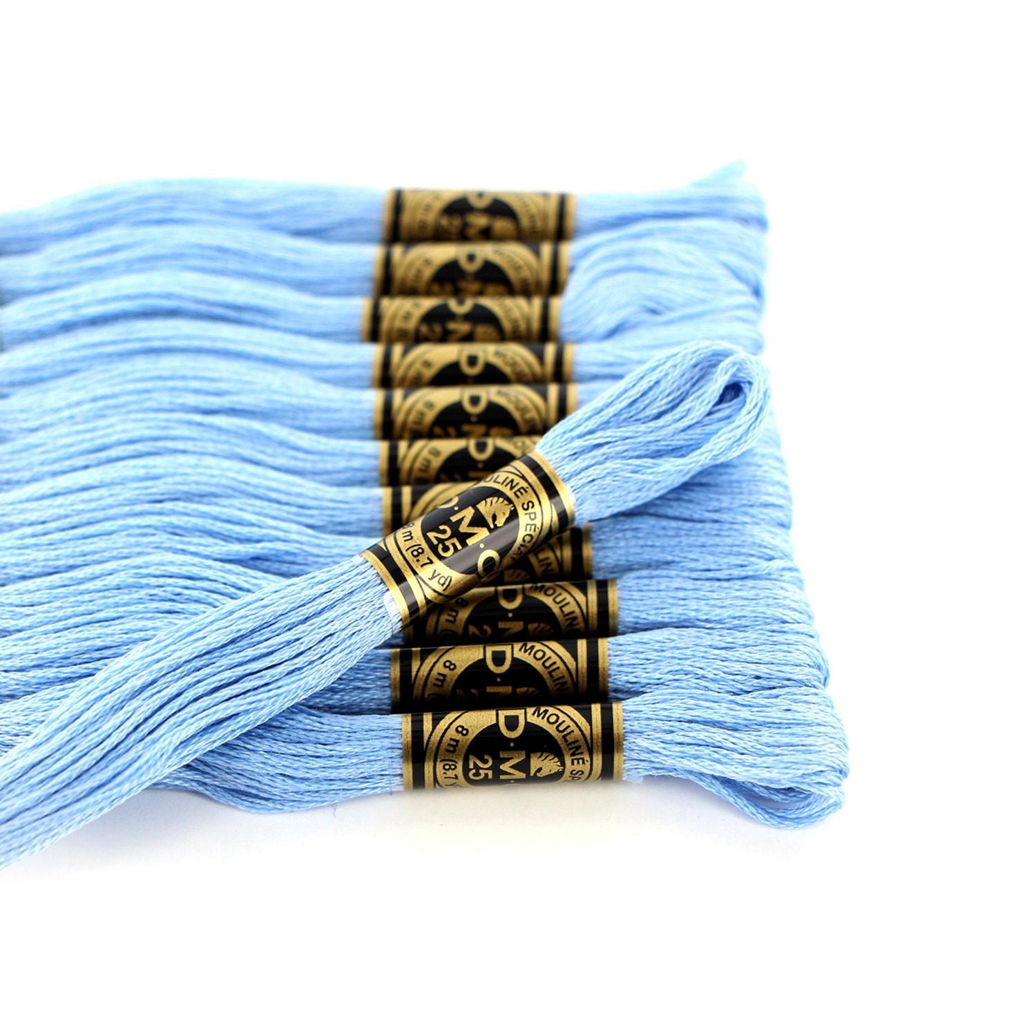 DMC bleu coton 6 Strand Floss 8 m (8.75 yd)