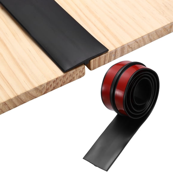 Uxcell 3.2FT x 1.57" Floor Self Adhesive Vinyl Strip Molding, Beige