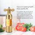 thumbnail image 4 of Pepper Mill Professional Refillable Ceramic Rotor Coarseness Adjustable Manual Pepper Salt Grinder for Kitchen Fine Crafted, 4 of 8