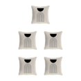 thumbnail image 3 of maskred Soft And Durable Throw Pillows Covers Are Easy To Clean And Fit Home Decoration W0134-4 5Set, 3 of 6