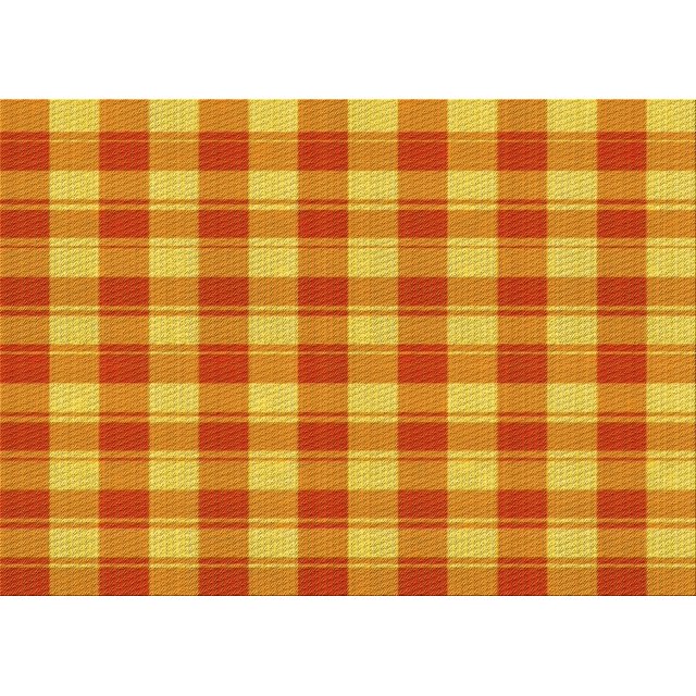 Ahgly Company Tapis d'Intérieur Rectangulaire Transitionnel Orange Rouge Orange Lavable à la Machine, 7 Pieds x 9 Pieds