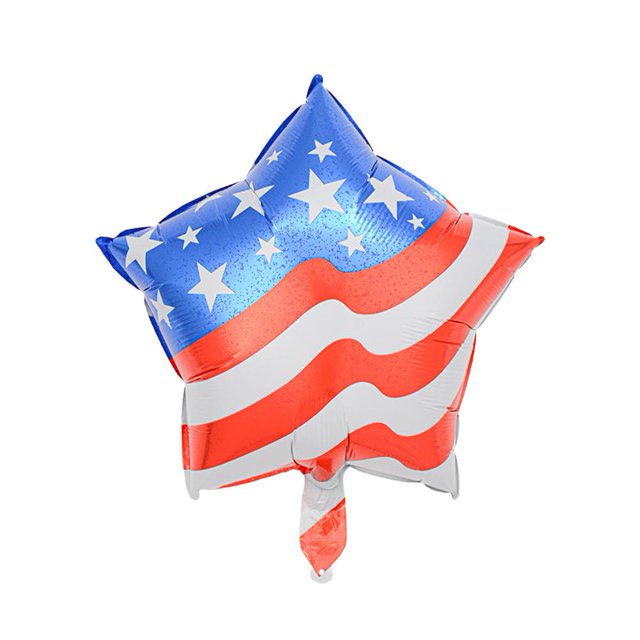 4th Of July American Flag Balloons Star Balloons Independence Decory Day