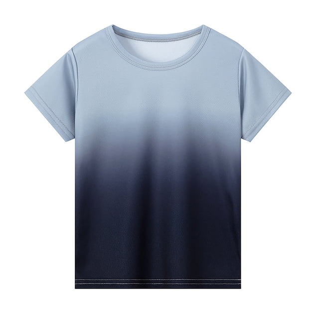 Tee-Shirt Garçon Manches Longues Ados Garçons Filles Design Coloré Tee-Shirt Manches Courtes pour Enfants
