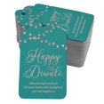 thumbnail image 1 of Inkdotpot Real Rose Gold Foil Happy Diwali Tags Favor Hang Paper Tags 100 Pack, 1 of 6