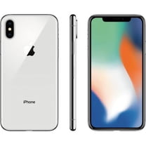 Apple iPhone X Fully Unlocked Silver 64GB (Scratch and Dent