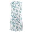 thumbnail image 4 of TJAZFJPA Robe Décontractée pour Femmes Robe Élégante pour Femmes à Col Rond Robe Débardeur Robe Décontractée à Imprimé Floral Robes d'Été pour Dames Robes Soleil Longues Robe Noire Longue pour Femmes, 4 of 5