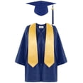 thumbnail image 1 of LYHaoo Preschool Kindergarten Graduation Gown Cap Set With Tassel And Graduation Sash For Child Size,Crewneck Basic Tees Sizes 3-4 Years, 1 of 6