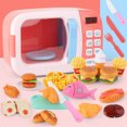 thumbnail image 4 of Ensemble de Jeu Micro-Ondes pour Enfants 31 Pcs, Jouet de Cuisine Interactif Réaliste pour Jeu d'Imitation, 4 of 10